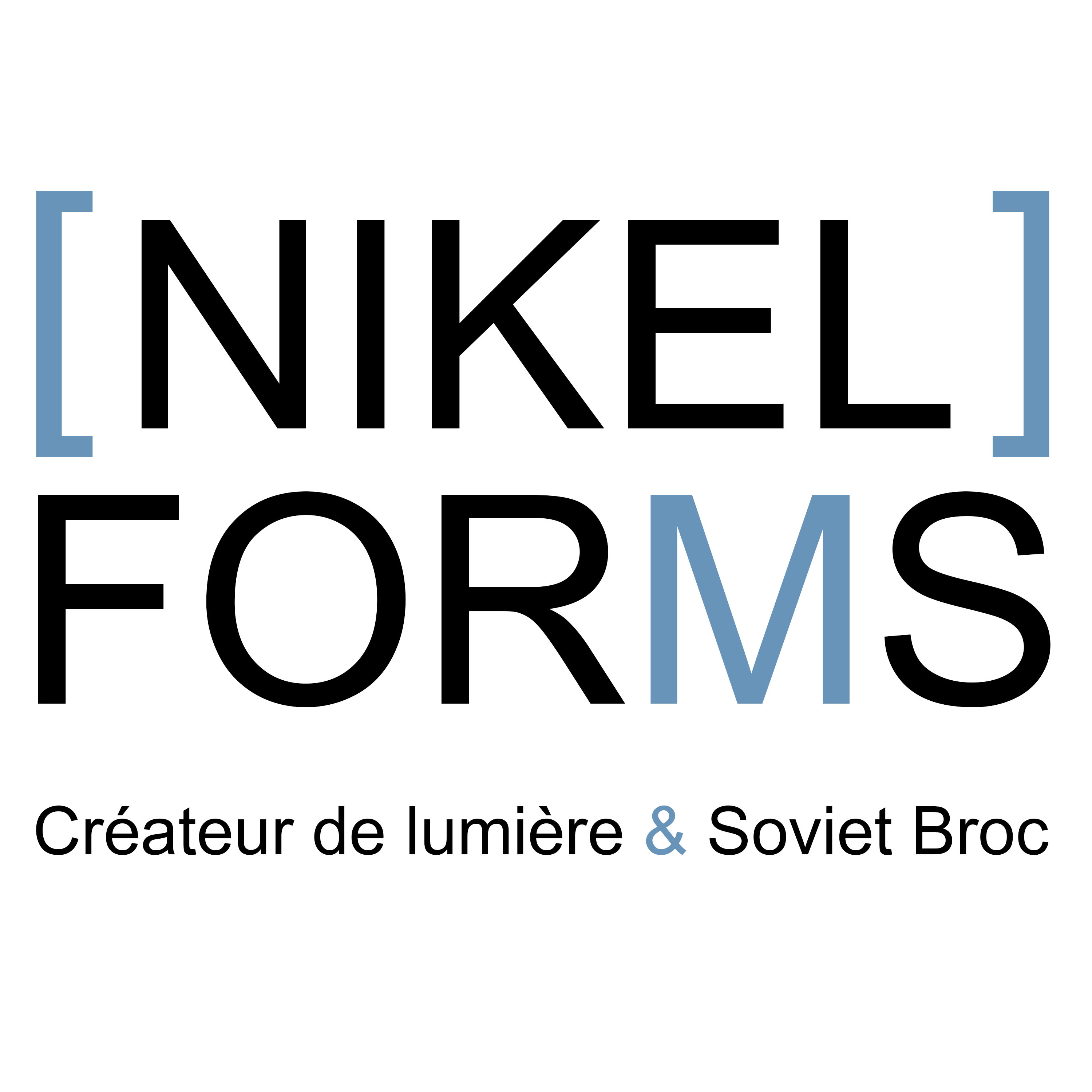 NIKEL-FORMS - Lampes vintages & industrielles / Soviet Broc logo