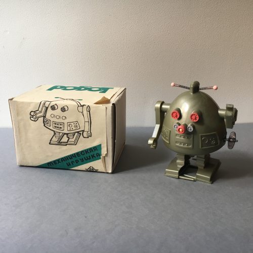 ROBOT MECANIQUE VERT / ref 0118