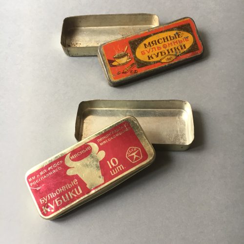 LOT BOITES BOUILLON CUBES