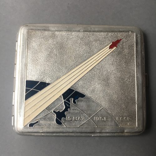 ETUI A CIGARETTES « SPOUTNIK 3» 