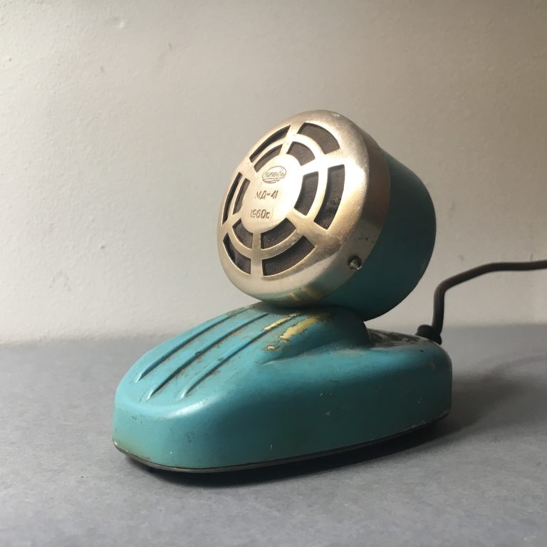Microphone Vintage MD-41 Avec Boîte Documents – Années 1955, Très Bon état