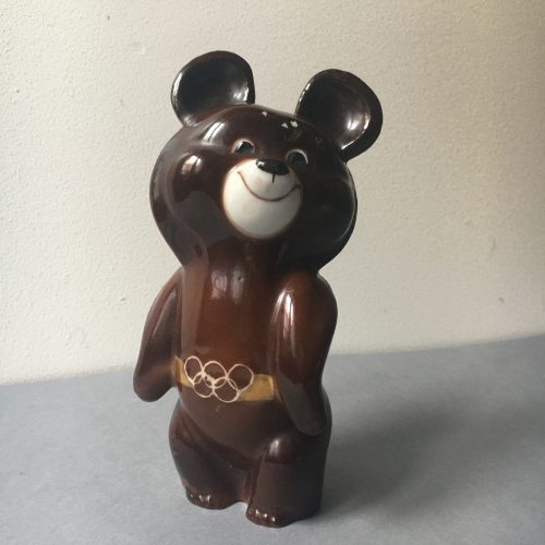 MASCOTTE OLYMPIQUE "MISHKA" 14 CM / ref : 490
