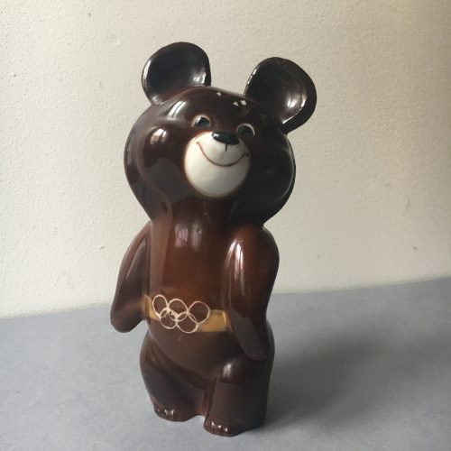 MASCOTTE OLYMPIQUE "MISHKA" 14 CM / ref : 490