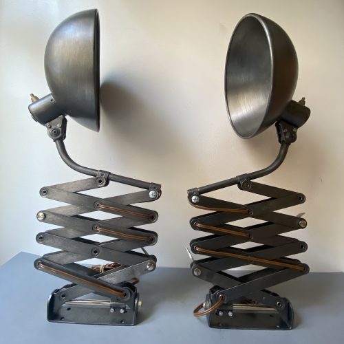 PAIRE DE LAMPES ACCORDEON