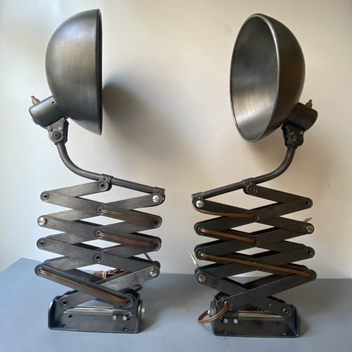PAIRE DE LAMPES ACCORDEON