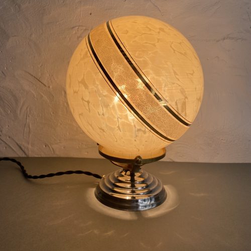 LAMPE EN VERRE DE CLICHY