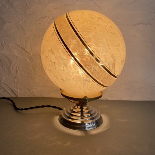 LAMPE EN VERRE DE CLICHY