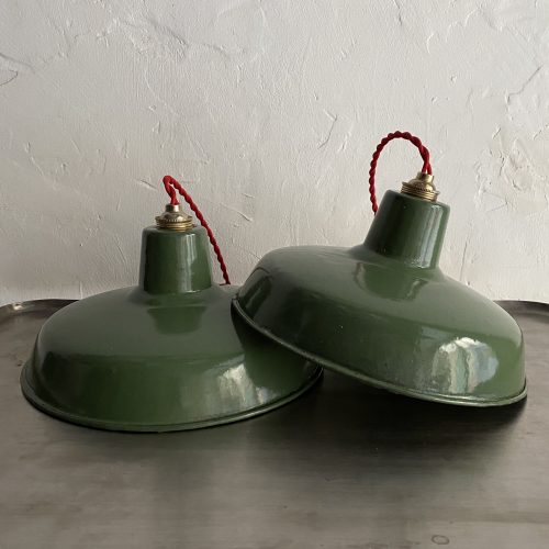 LOT 2 SUSPENSIONS D'USINE 26 cm