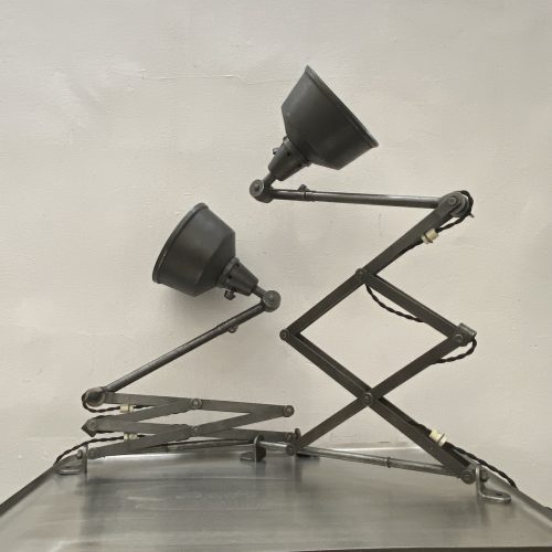 LOT 2 LAMPES ACCORDEON « MIDGARD » / ref : L600