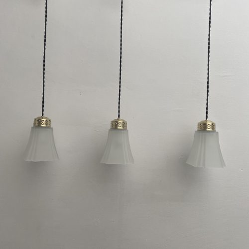 LOT 3 SUSPENSIONS ART-DECO / ref : L1012