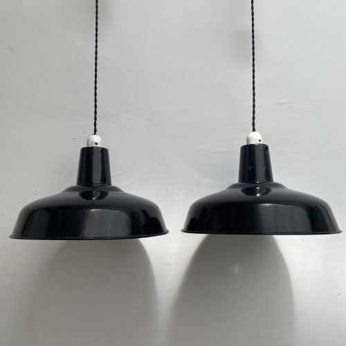 LOT 2 SUSPENSIONS EMAILLEES 35,5 CM / ref : L1106