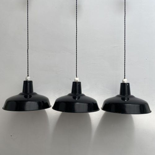 LOT 3 SUSPENSIONS EMAILLEES 35,5 CM / ref : L938