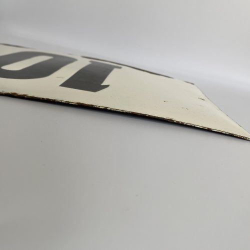 GRANDE PLAQUE DE RUE NUMERO "10" / ref : R319
