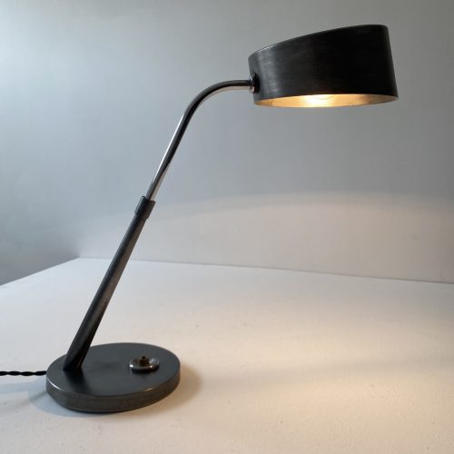 LAMPE DE BUREAU JUMO 900 / ref : L565 - NIKEL-FORMS