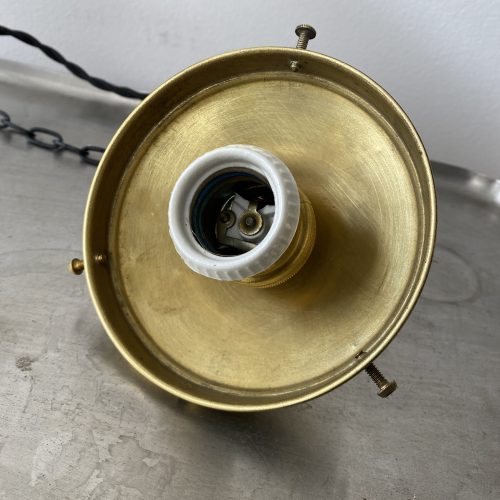 SUSPENSION DEMI-BOULE  ART-DECO / ref : L728