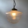 SUSPENSION DEMI-BOULE  ART-DECO / ref : L728
