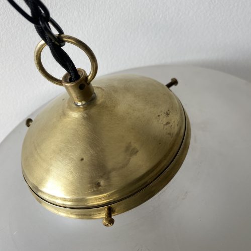 SUSPENSION DEMI-BOULE  ART-DECO / ref : L728