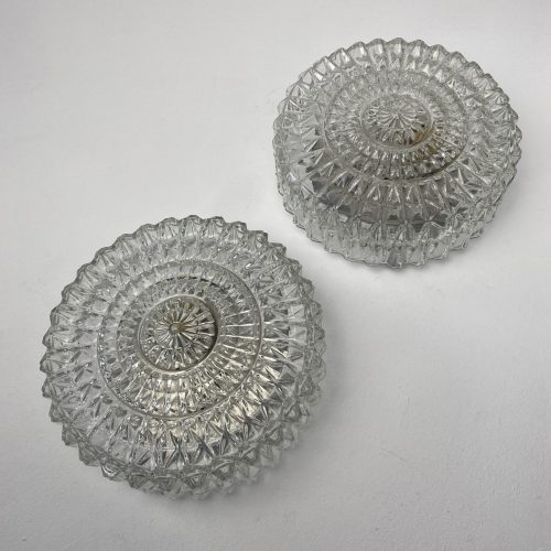 PAIRE D'APPLIQUES RONDES / ref : L1461