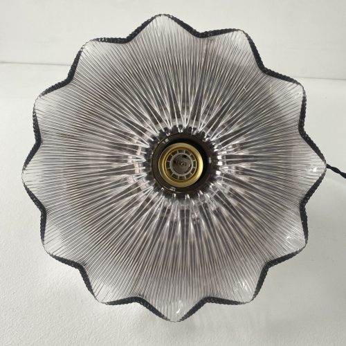 GRANDE SUSPENSION VERRE HOLOPHANE / ref : L1493