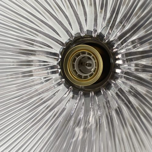 GRANDE SUSPENSION VERRE HOLOPHANE / ref : L1493