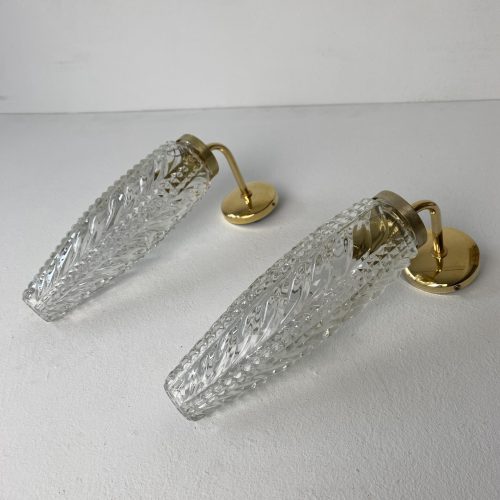 PAIRE D'APPLIQUES DOREES / ref : L1536