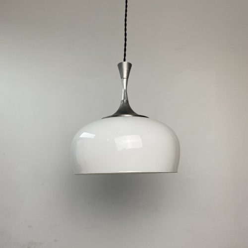 SUSPENSION CLOCHE EN OPALINE / ref : L1540