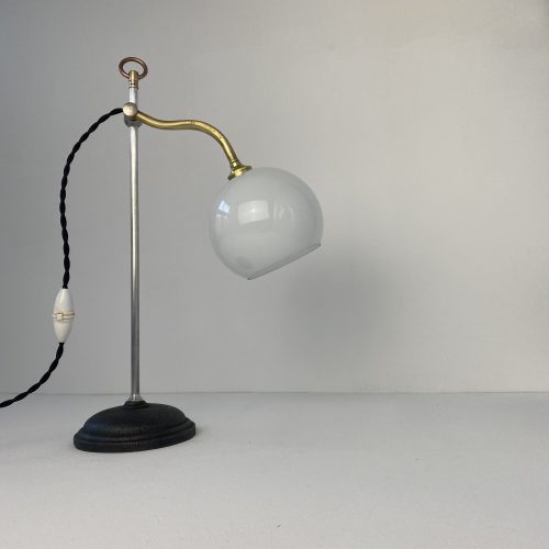 LAMPE MONTE ET BAISSE & OPALINE / ref : L1481