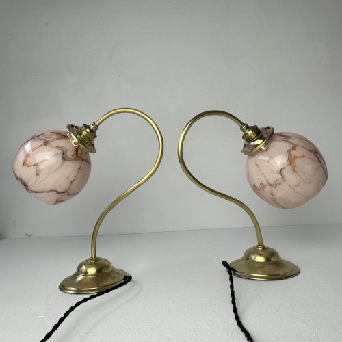 PAIRE DE LAMPES DE CHEVET / ref : L1848