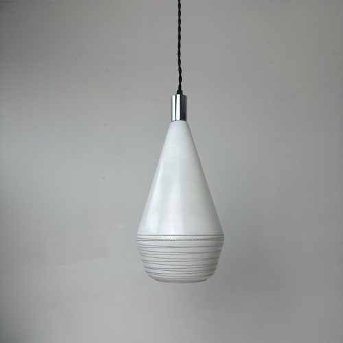 SUSPENSION VINTAGE EN VERRE / ref : L1860