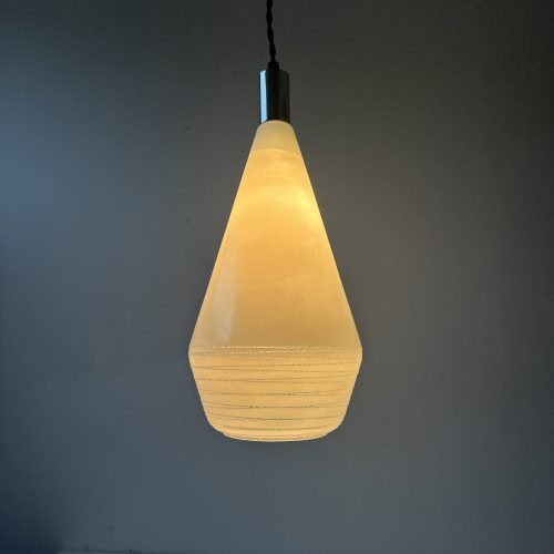 SUSPENSION VINTAGE EN VERRE / ref : L1860
