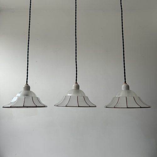LOT 3 SUSPENSIONS ART-DECO  / ref : L1866