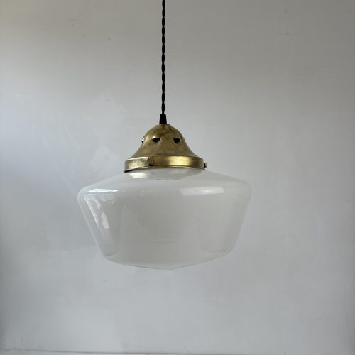 SUSPENSION EN OPALINE XL 29 CM / ref : L1960