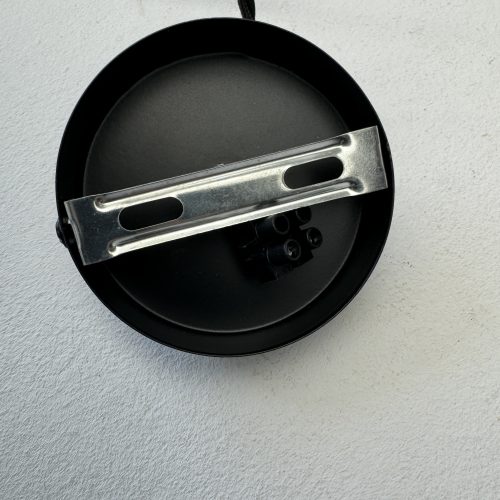 SUSPENSION EN OPALINE DENTELEE 25 CM / ref : L1968