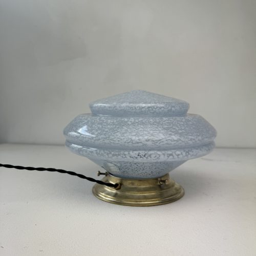 LAMPE A POSER EN VERRE DE CLICHY / ref : L1898