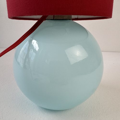 LAMPE A POSER EN OPALINE  / ref : L1208