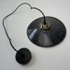 SUSPENSION EMAILLEE MOUCHETEE 25 CM / ref : L1878