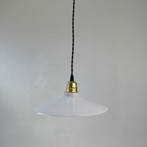 SUSPENSION EN OPALINE  / ref : L2018-L2046
