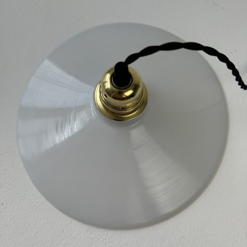SUSPENSION EN OPALINE  / ref : L2018-L2046