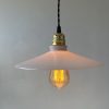 SUSPENSION EN OPALINE  / ref : L2018-L2046