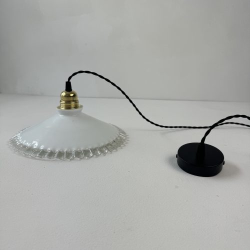 SUSPENSION EN OPALINE 24,5 CM / Ref: L2032