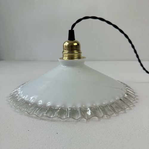 SUSPENSION EN OPALINE 24,5 CM / Ref: L2032