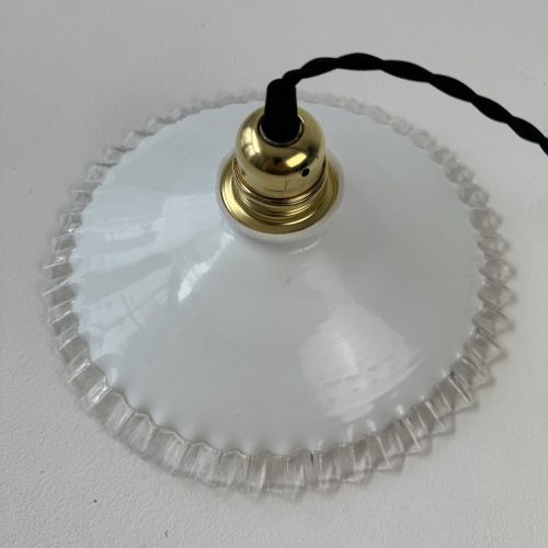 SUSPENSION EN OPALINE 24,5 CM / Ref: L2032