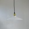 SUSPENSION EN OPALINE  / ref : L2018-L2046