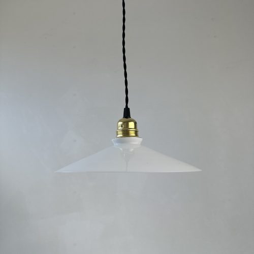 SUSPENSION EN OPALINE  / ref : L2018-L2046