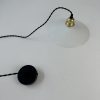 SUSPENSION EN OPALINE  / ref : L2018-L2046