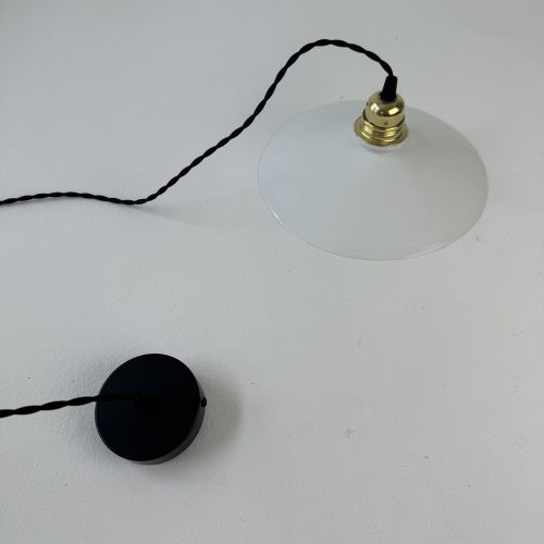 SUSPENSION EN OPALINE  / ref : L2018-L2046