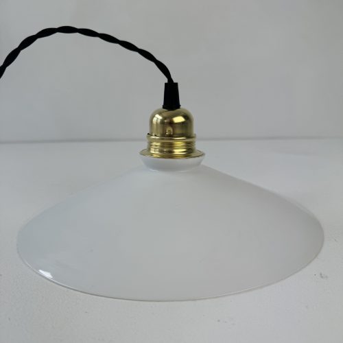 SUSPENSION EN OPALINE  / ref : L2018-L2046