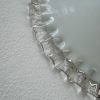 SUSPENSION DENTELEE EN OPALINE / ref : L2028