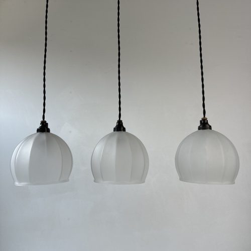 LOT 3 SUSPENSIONS EN VERRE  / ref : L2049