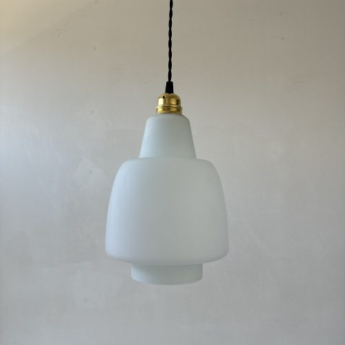 SUSPENSION EN OPALINE  / ref : L2053
